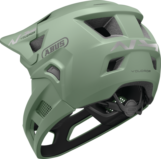 MTB-Helm ABUS YOUDROP FF Junior Mist Grün