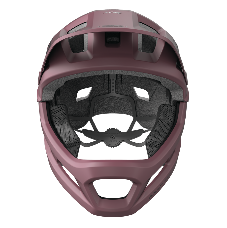 ABUS YOUDROP FF Junior MTB-Helm Blush Rot