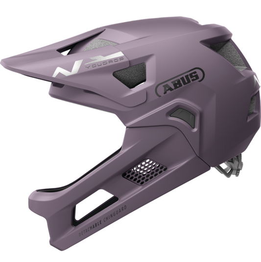 ABUS YOUDROP FF Junior MTB-Helm Salt Violett