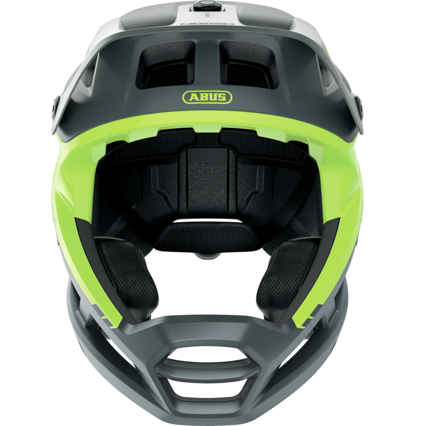 ABUS AIRDROP MIPS MTB-Helm Grau/Gelb