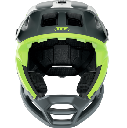 MTB-Helm ABUS AIRDROP MIPS Grau/Gelb