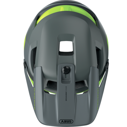 MTB-Helm ABUS AIRDROP MIPS Grau/Gelb