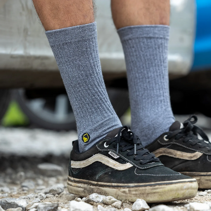 BURGTEC EVERYDAY CREW Socken Grau