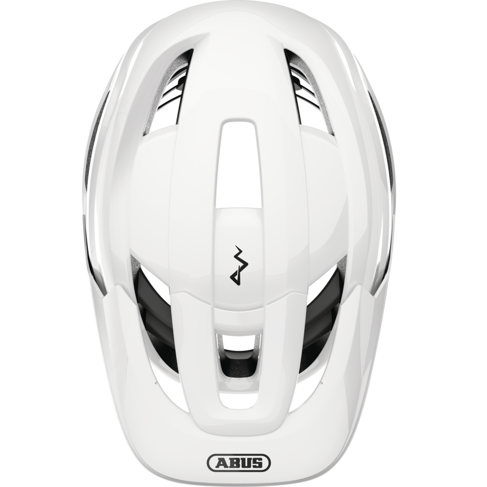 ABUS CLIFFHANGER MIPS MTB-Helm Weiß