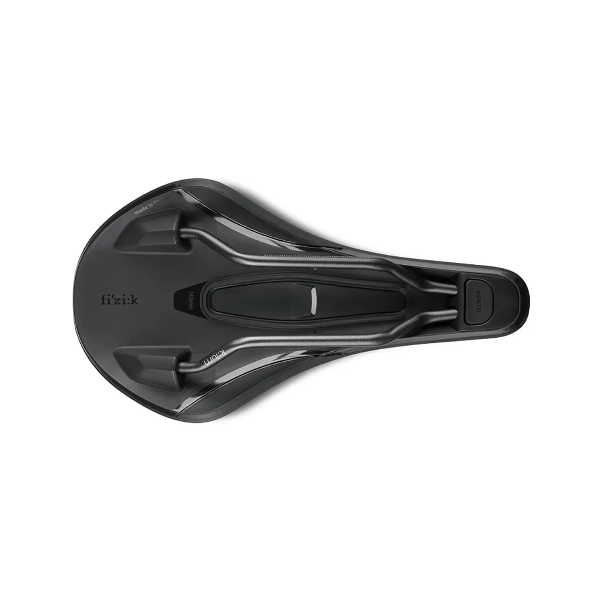 Sattel FIZIK VENTO ARGO X3 150 mm Kiumschiene Schwarz