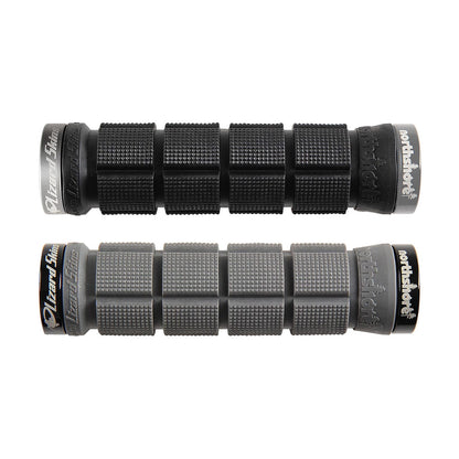 Griffe LIZARD SKINS NORTHSHORE Lock-On Schwarz/Silber