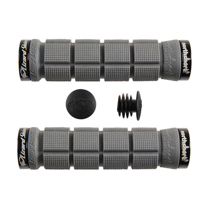 Griffe LIZARD SKINS NORTHSHORE Lock-On Schwarz/Silber