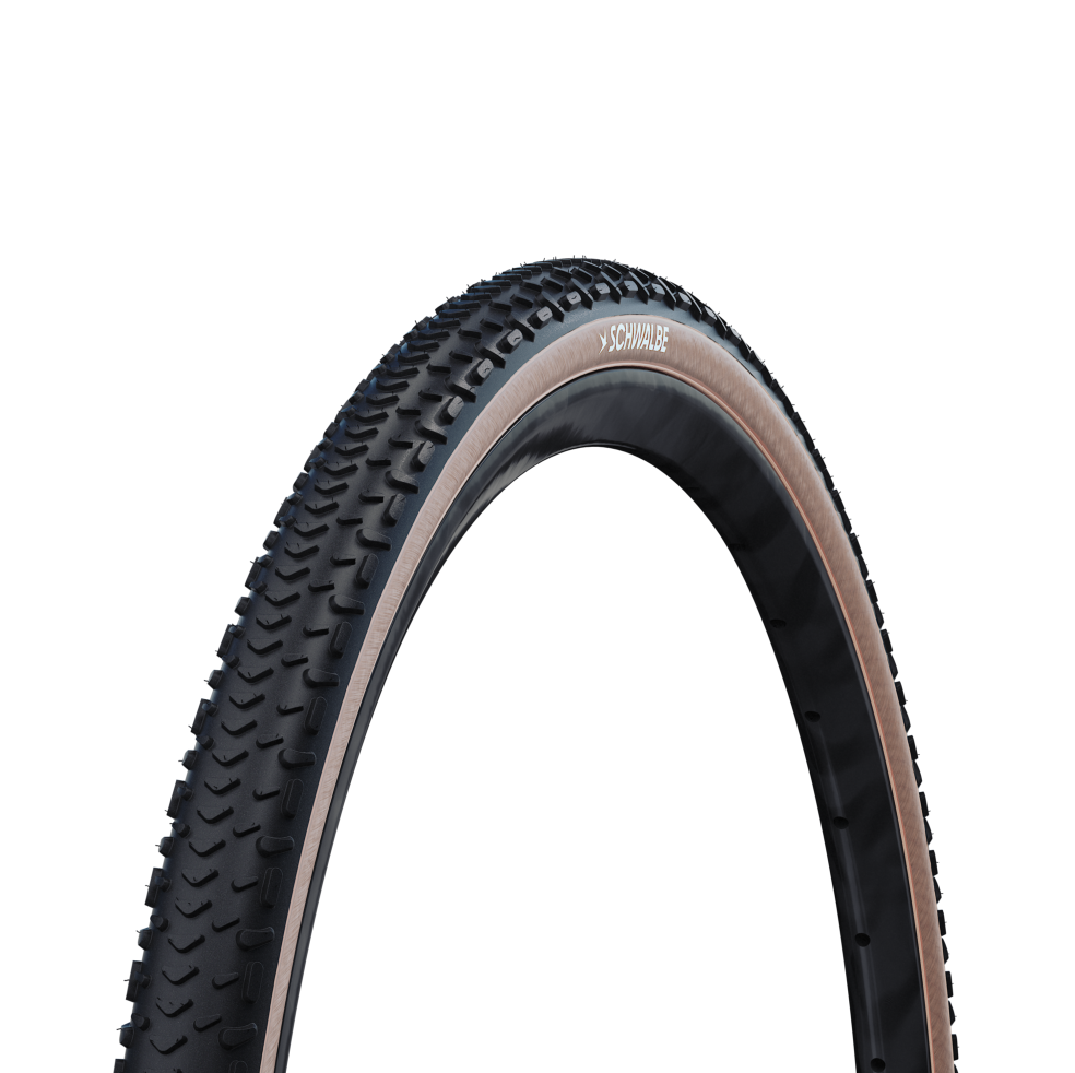 Reifen SCHWALBE G-ONE RX PRO ADDIX Race Super Race V-Guard 700x45C Tubeless Ready Beige