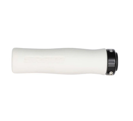 Grips SRAM FOAM CONTOUR Lock-On 129mm Weiß