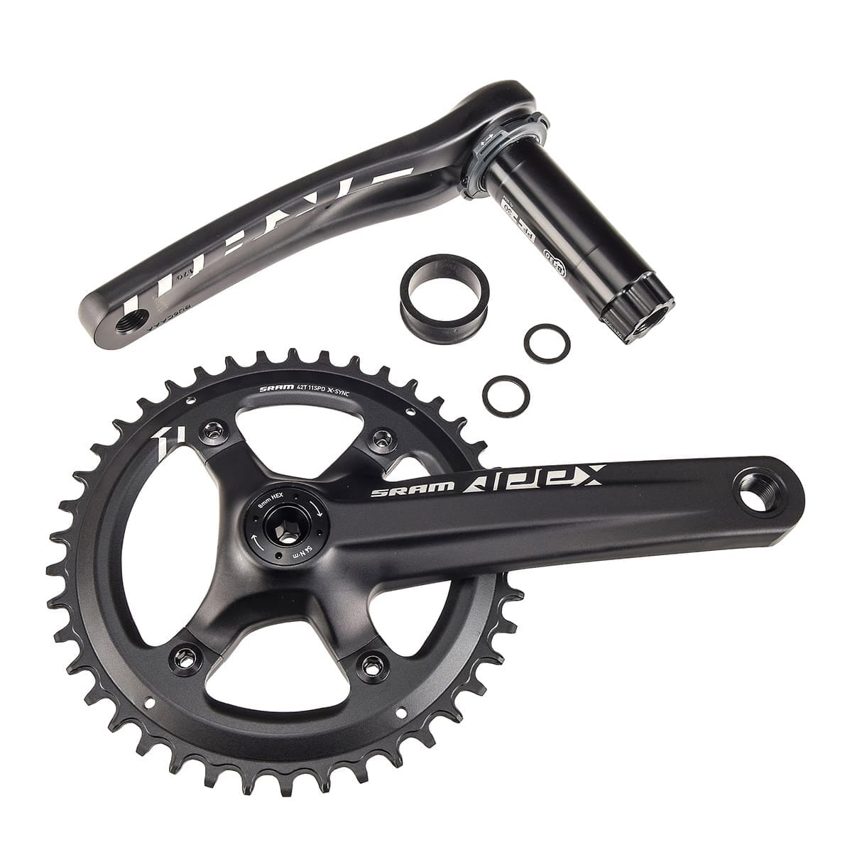 Pédalier Mono 11V SRAM APEX 1 BB30