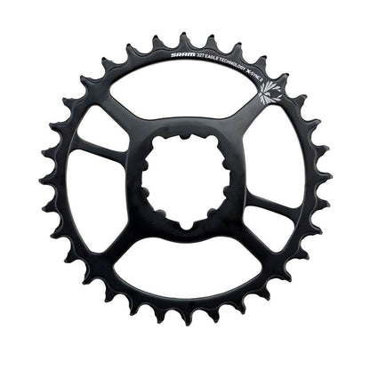 Einfaches Kettenblatt SRAM X-SYNC2 EAGLE BOOST 12V Direct Mount Offset 3mm Stahl Schwarz