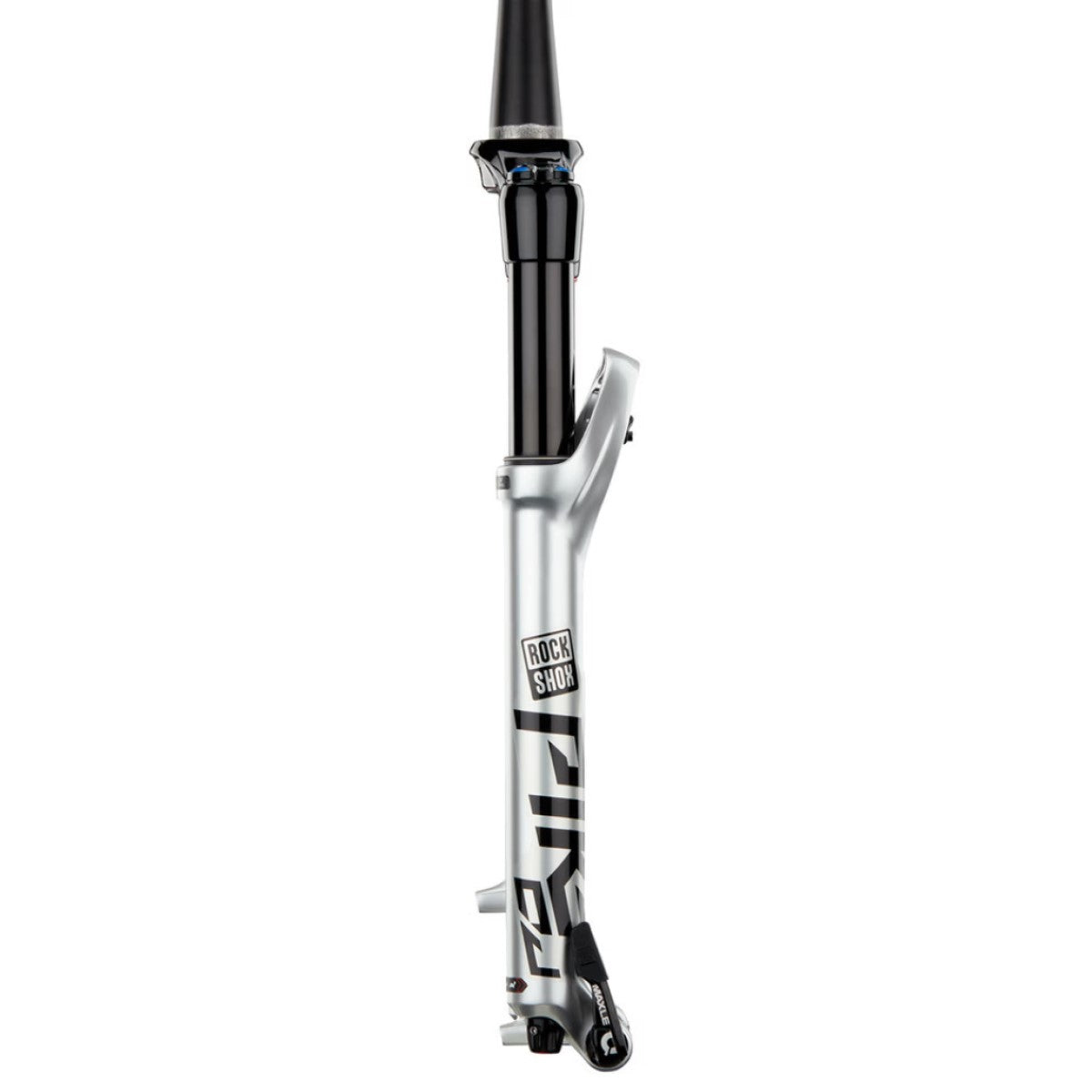 Gabel ROCKSHOX PIKE DJ 26 CHARGER SoloAir Conic Axis 15x100 mm Silber