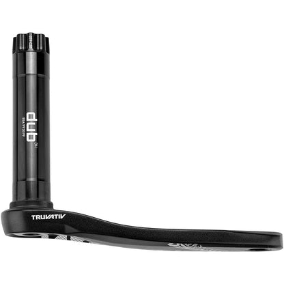 Kurbelgarnitur 10/11-fach TRUVATIV DESCENDANT ALL DH DUB83 Schwarz