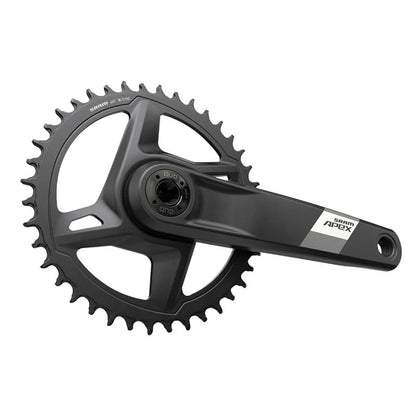 Kurbelgarnitur 12V SRAM APEX D1 DUB Mono WIDE Direct Mount Schwarz