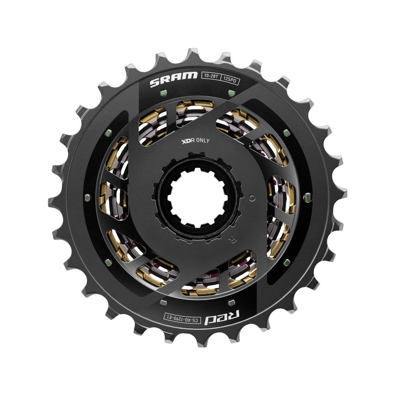 Kassette 12V SRAM RED XG-1290 E1 Rainbow