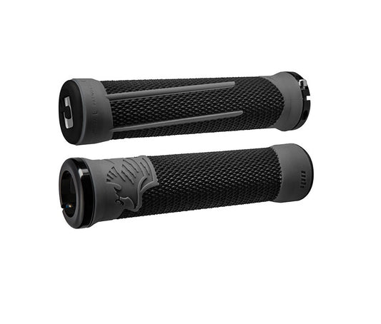 ODI AARON GWIN Lock-On 135 mm Grips Schwarz