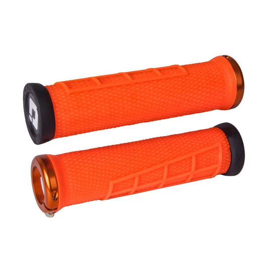 ODI ELITE FLOW Lock-On 130 mm Grips Orange