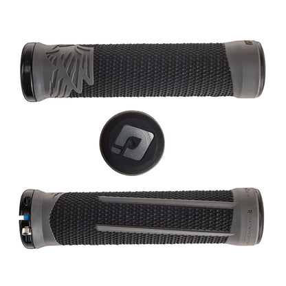 Grips ODI AARON GWIN 2 Lock-On 135 mm Schwarz/Grau