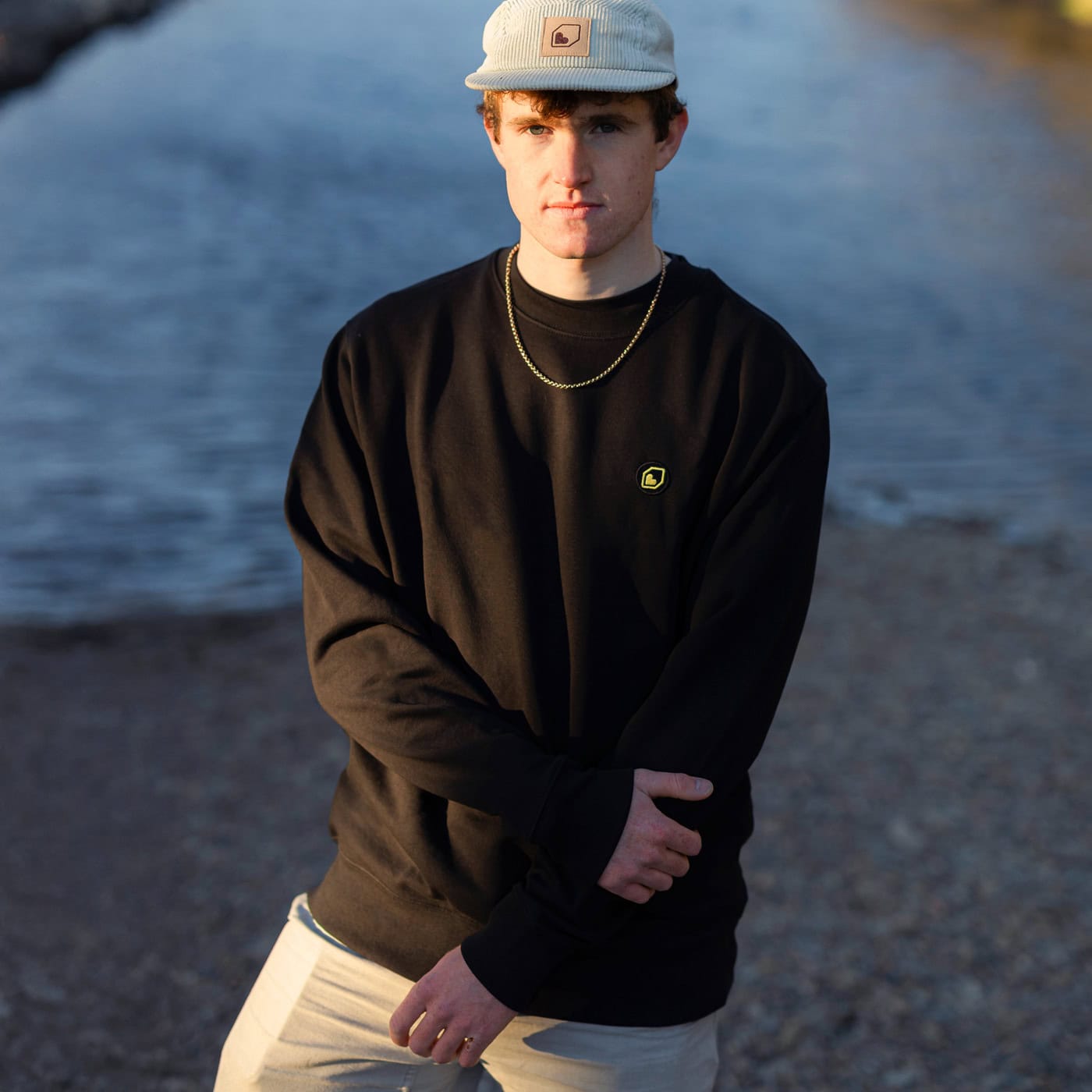 BURGTEC Logo Sweatshirt Schwarz