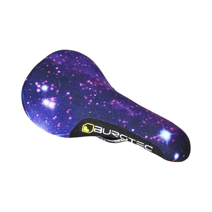 Sattel BURGTEC THE CLOUD Schienen Chromoly Schwarz / Violett