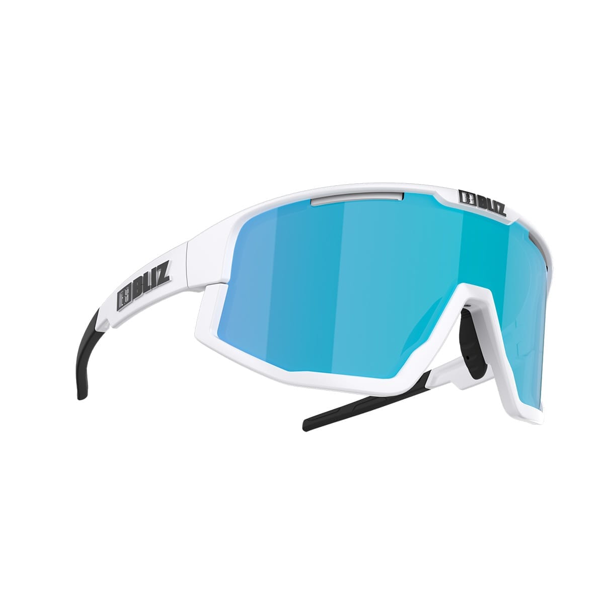 Lunettes BLIZ FUSION SMALL Blanc Ecran Bleu Iridium