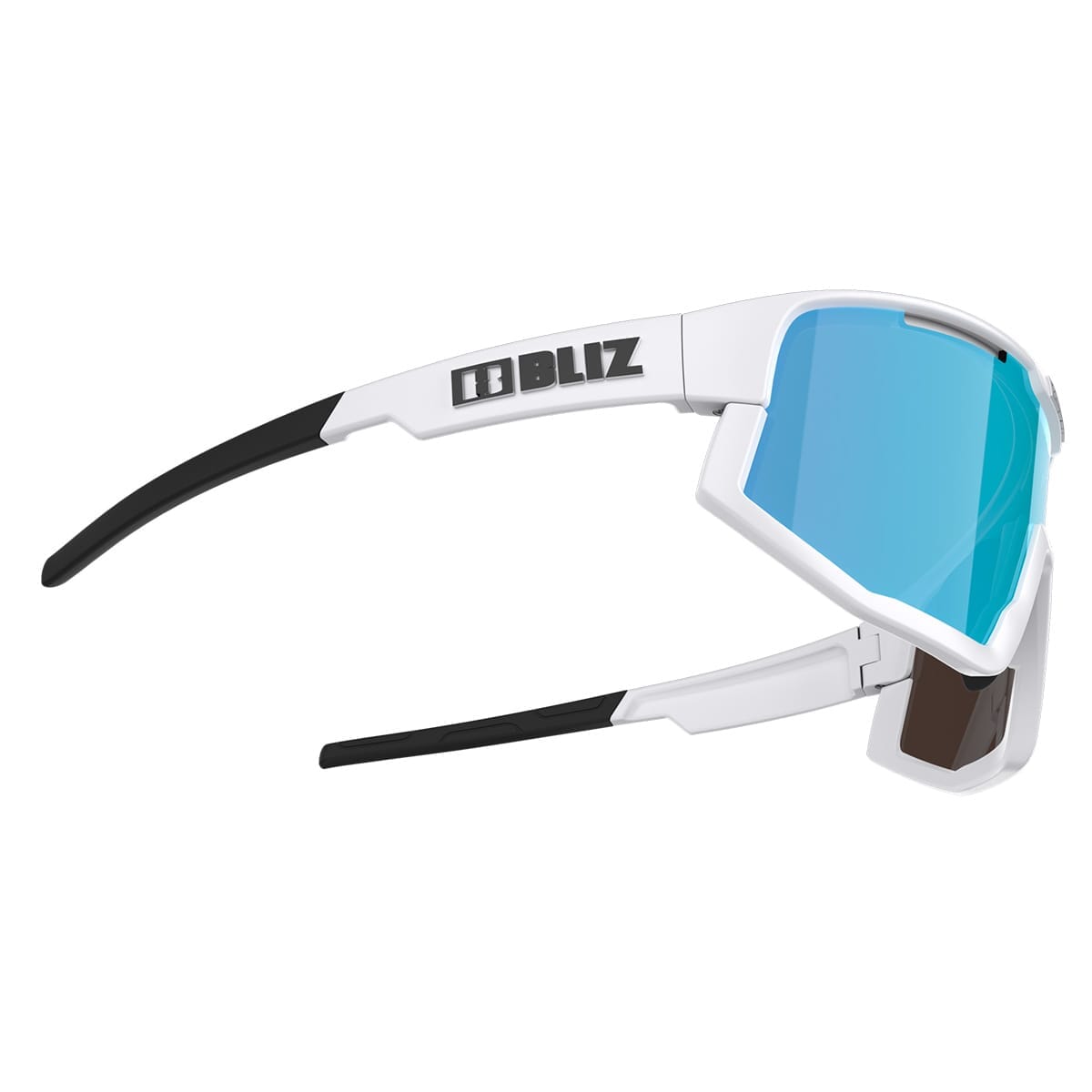 Lunettes BLIZ FUSION SMALL Blanc Ecran Bleu Iridium