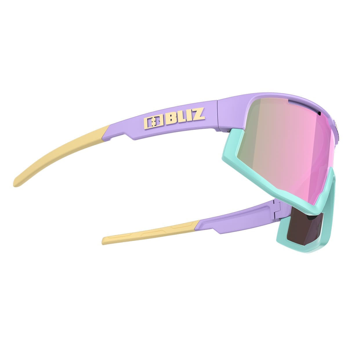 Lunettes BLIZ FUSION SMALL Violet Ecran Rose Iridium