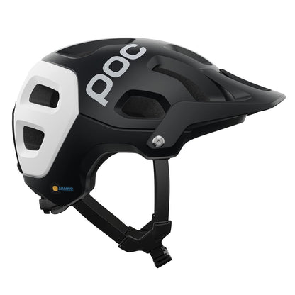 MTB-Helm POC TECTAL RACE MIPS Schwarz/Weiß