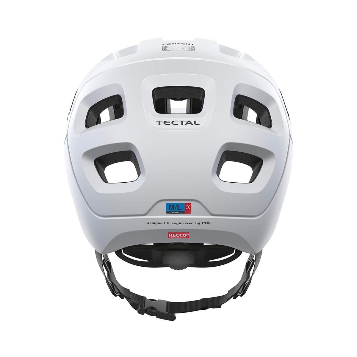 Casque VTT POC TECTAL Blanc