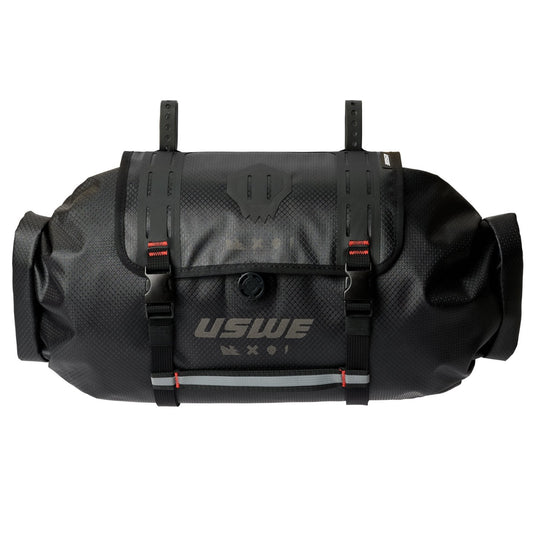 USWE ROLL-TOP 9 L Lenkertasche Schwarz