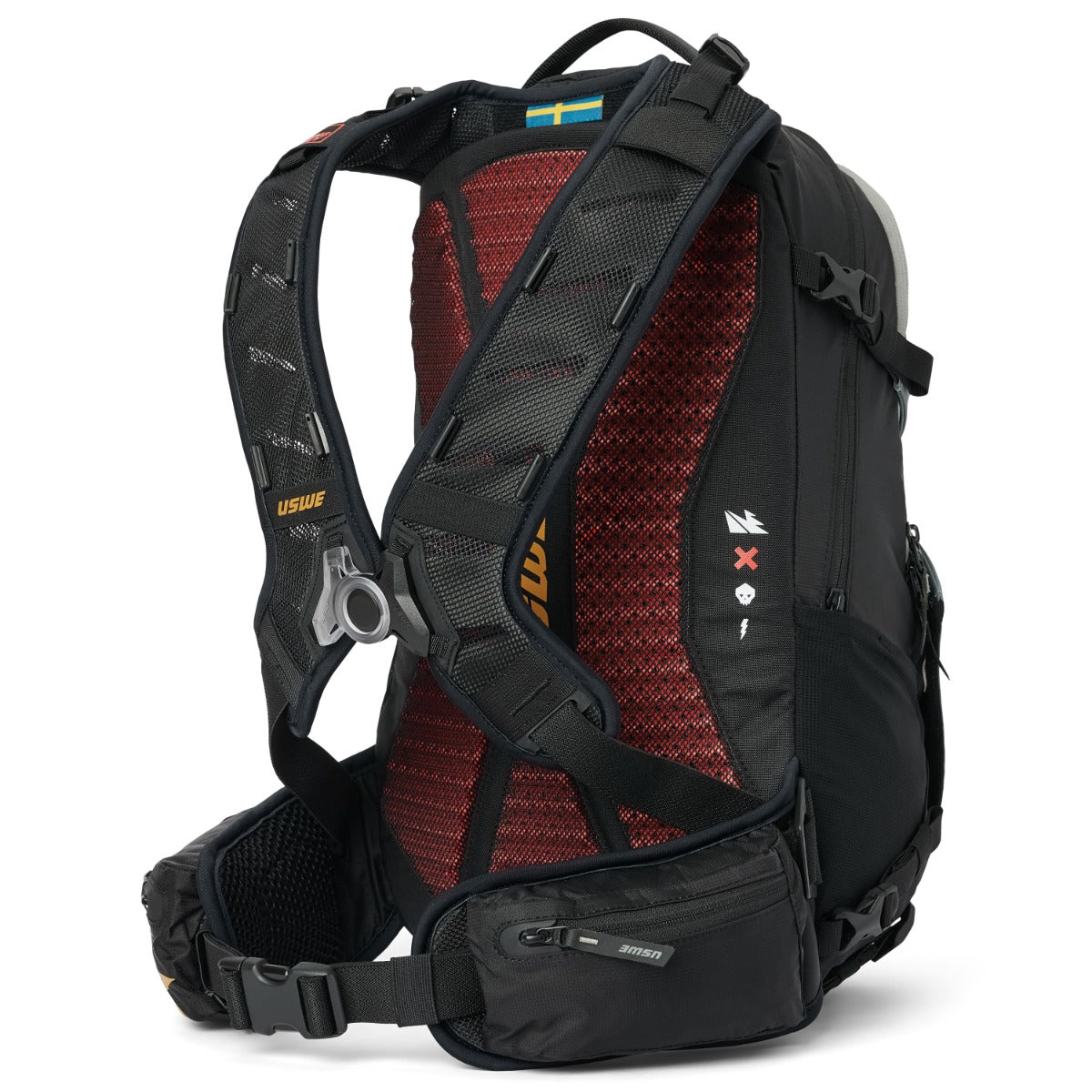 USWE WATT E-BIKE Rucksack 25 L Schwarz