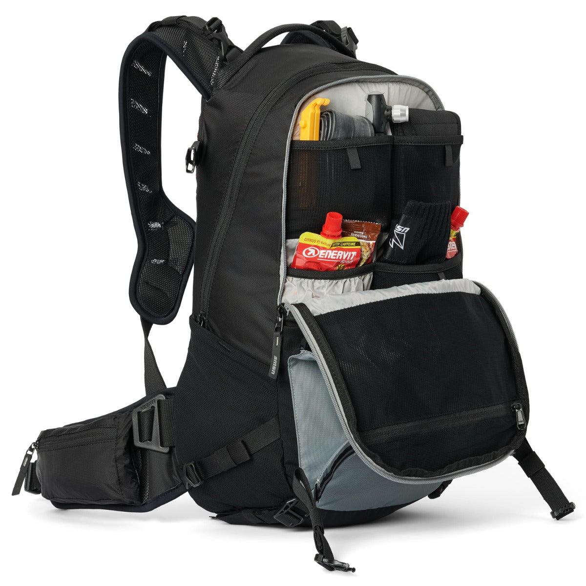 USWE WATT E-BIKE Rucksack 25 L Schwarz