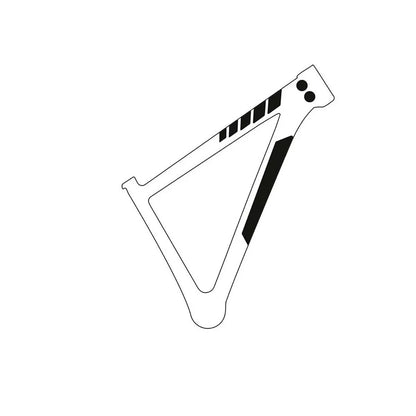 Selbstklebende Schutzfolie für Rahmen ALL MOUNTAIN STYLE BASIC Transparent