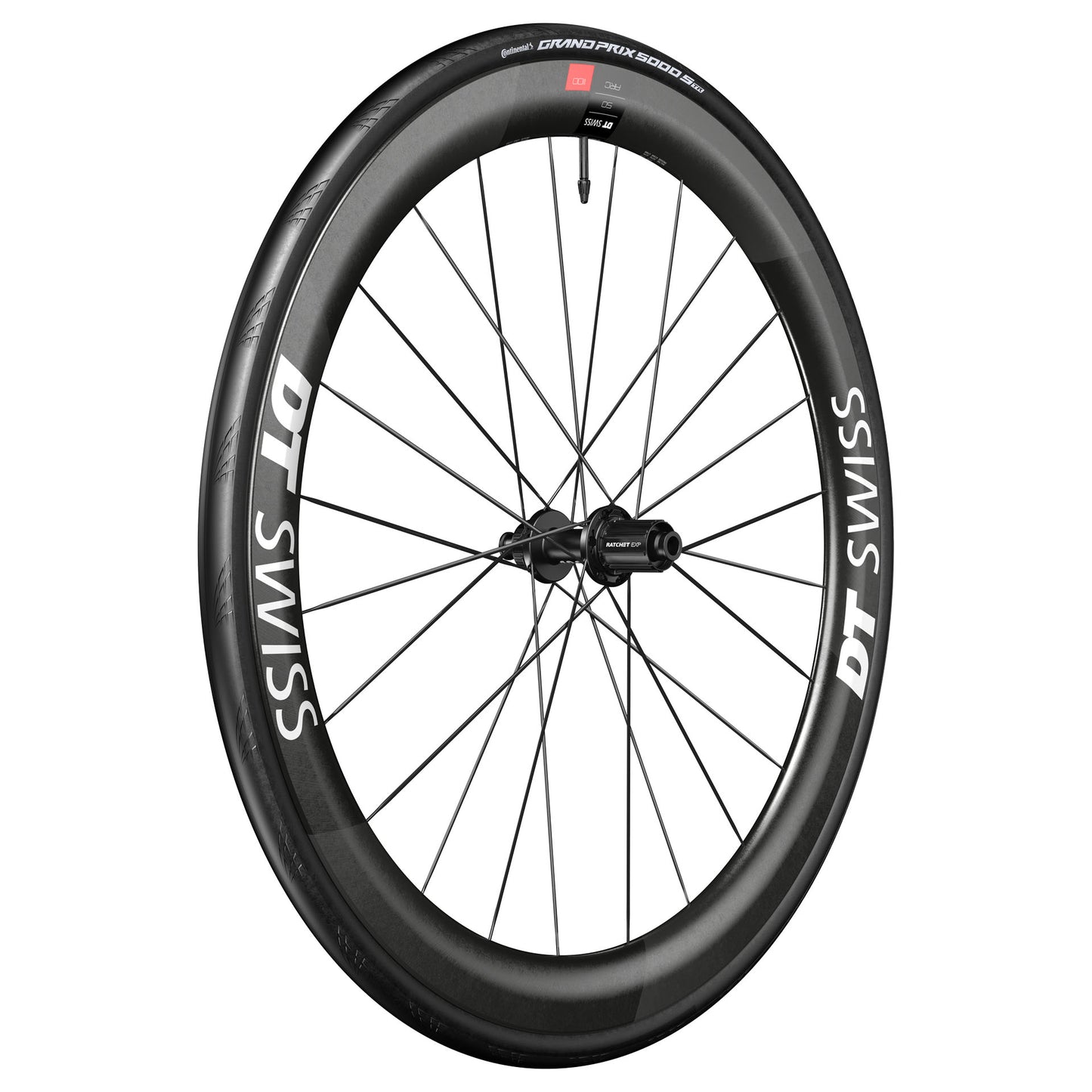 Laufradsatz DT SWISS ARC 1100 DICUT WTS SPO 50 DISC Tubeless Ready (Center Lock)