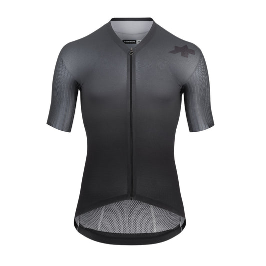 ASSOS EQUIPE RS S11 Kurzarm Trikot Schwarz/Grau