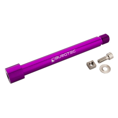 Vorderradachse BURGTEC für Gabel FOX 15x110 mm Boost KaboltX 2021 Violett