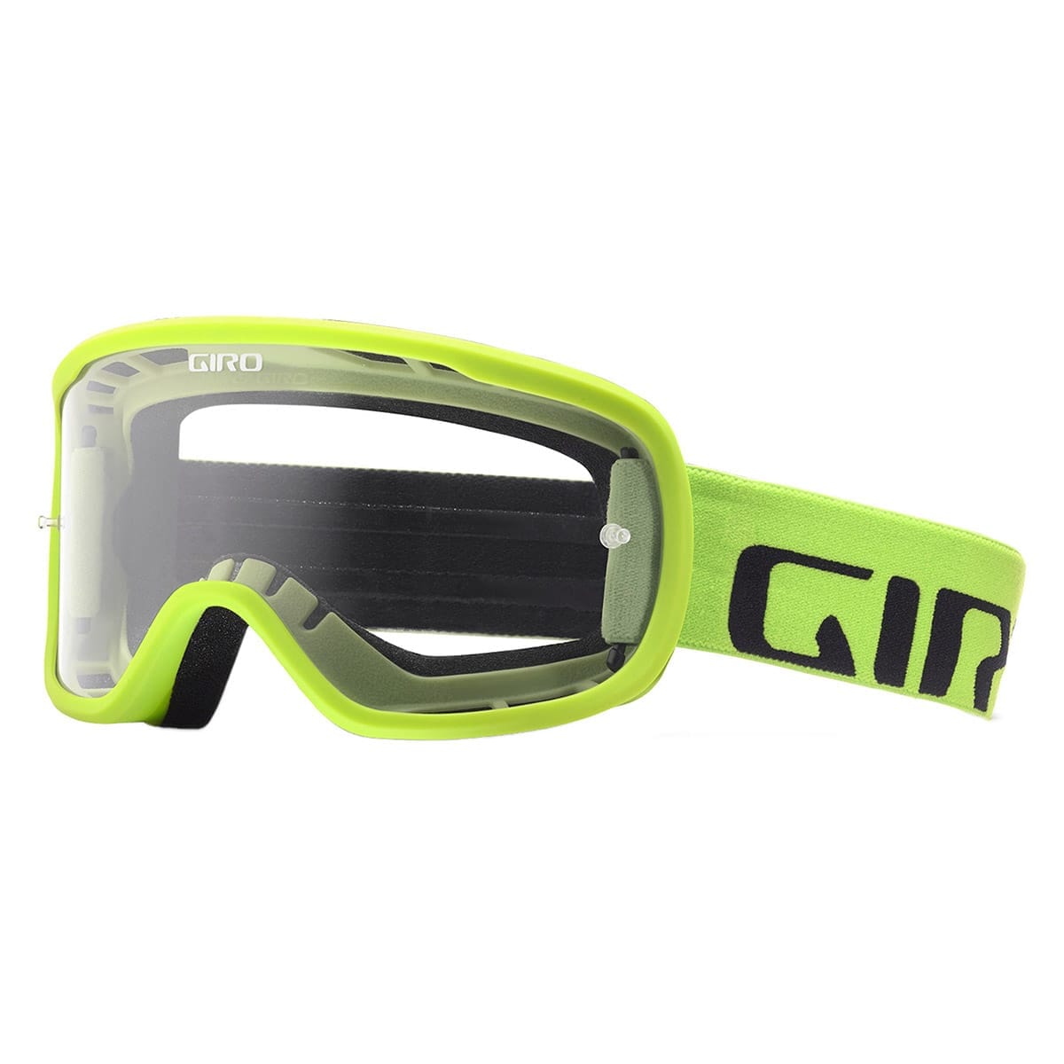 Masque GIRO TEMPO MTB Jaune Écran Transparent