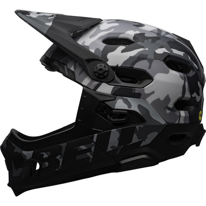 MTB-Helm BELL SUPER DH MIPS Schwarz/Camo