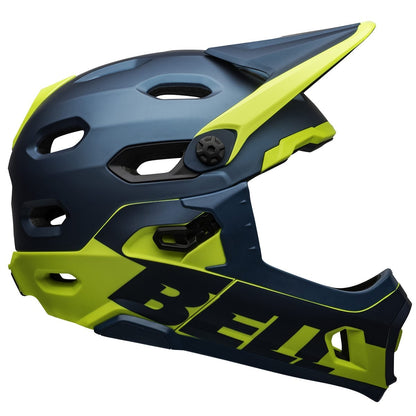MTB-Helm BELL SUPER DH MIPS Blau/Gelb