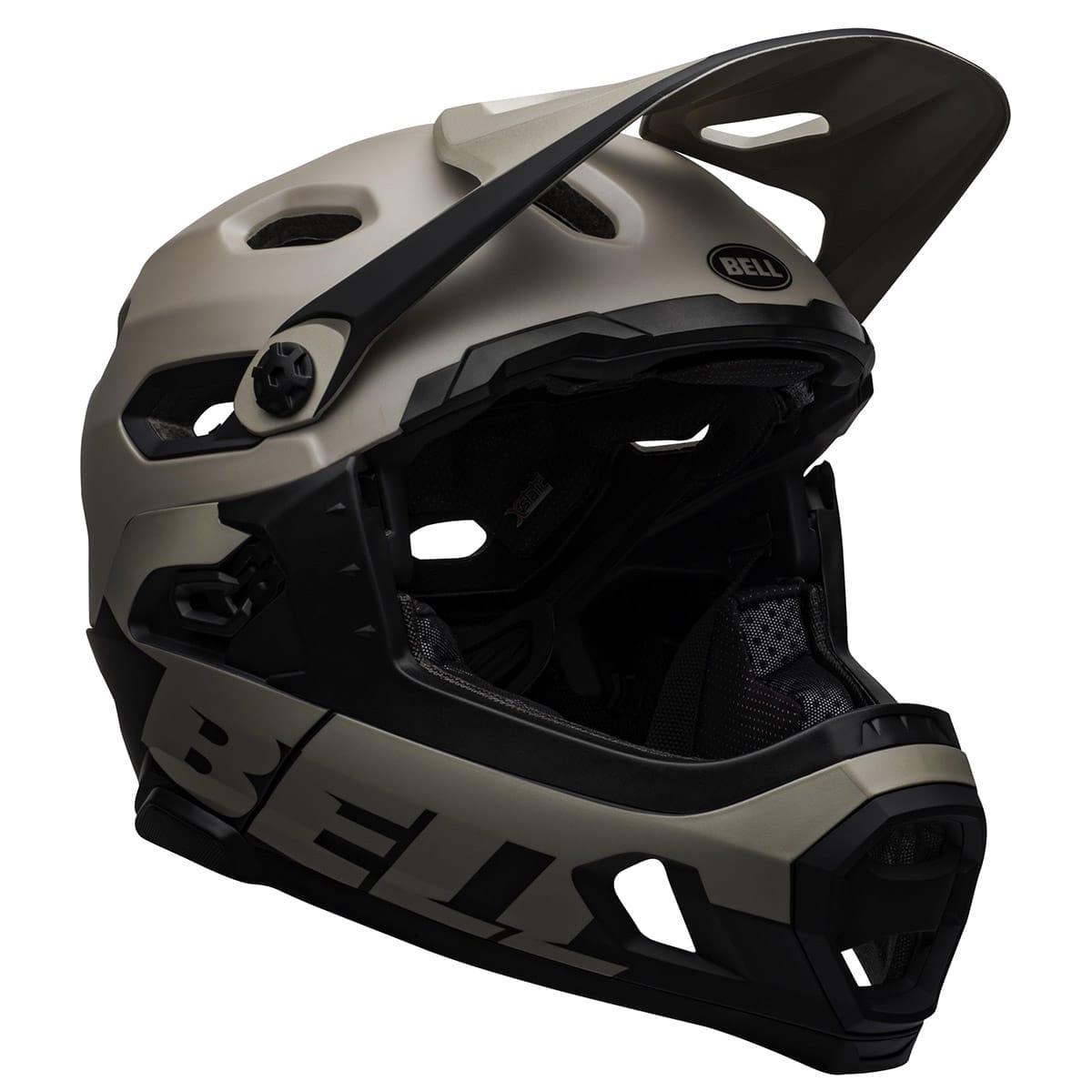 Casque VTT BELL SUPER DH MIPS Beige/Noir