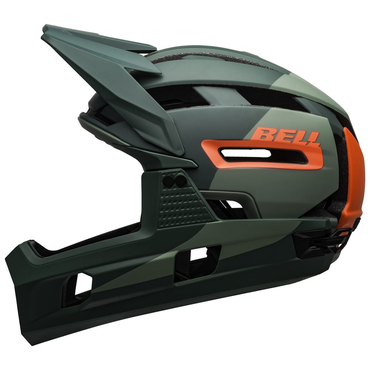 Casque VTT BELL SUPER AIR R MIPS Vert/Rouge