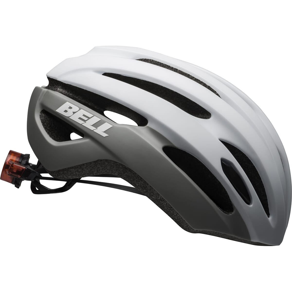 Casque Route BELL AVENUE LED Blanc/Gris