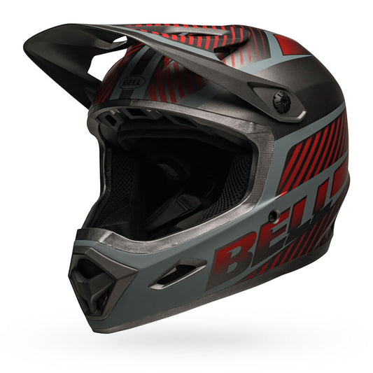 MTB-Helm BELL TRANSFER Grau/Rot