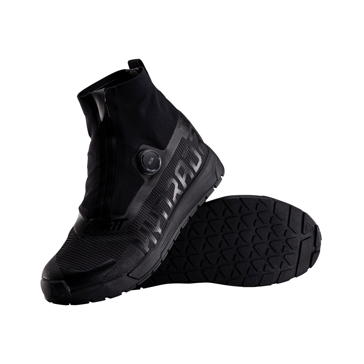 Winter MTB-Schuhe LEATT HYDRADI PRO CLIP 7.0 BOA Schwarz