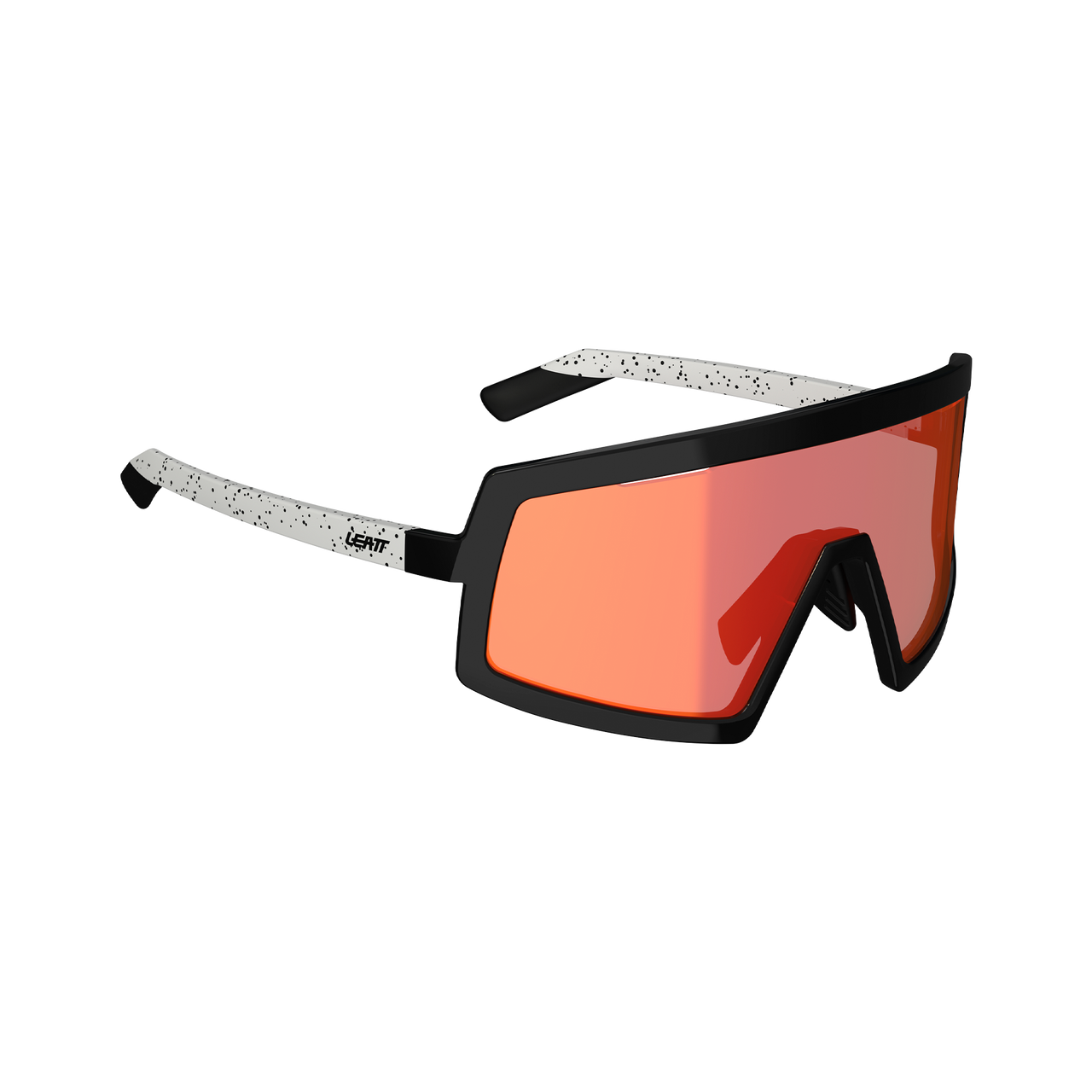 LEATT MADVIZ ONE Brille Schwarz/Weiß IRIZ Rot 15 VLT