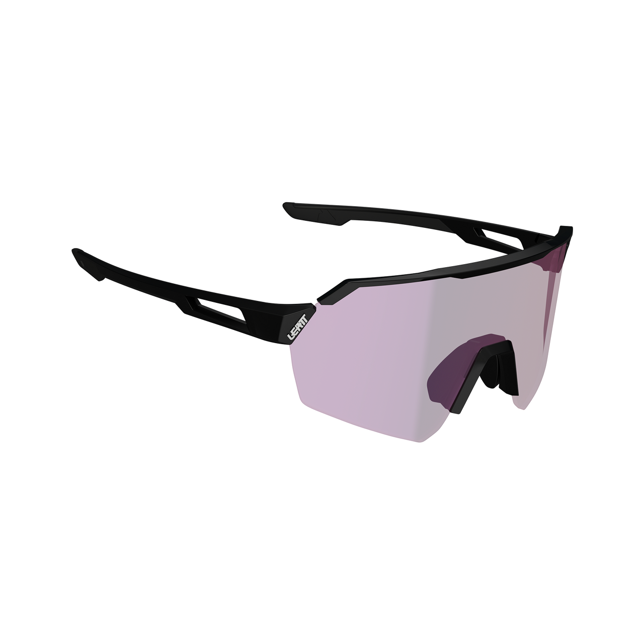 LEATT RIDEVIZ Lite Cryztal Satin Schwarz CRYZTAL Violett 30 VLT Brille