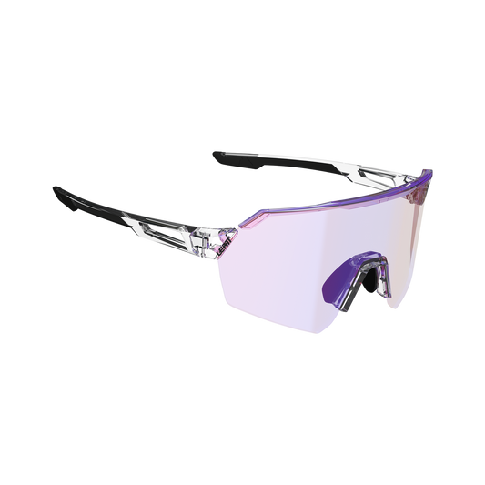 Brille LEATT RIDEVIZ Lite Small Crystal Clear IRIZ CRYZTAL Fuschia 22 VLT