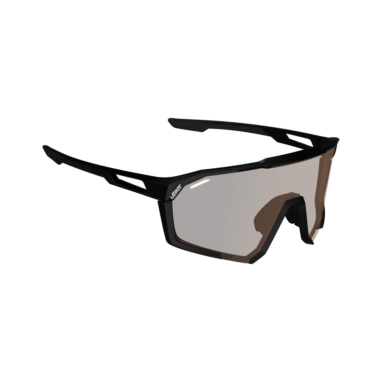 LEATT SPEEDVIZ PRO Brille Schwarz Satin IRIZ Silber 30 VLT