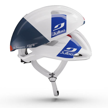 Rennradhelm JULBO FINISHER EVO FDJ Weiß