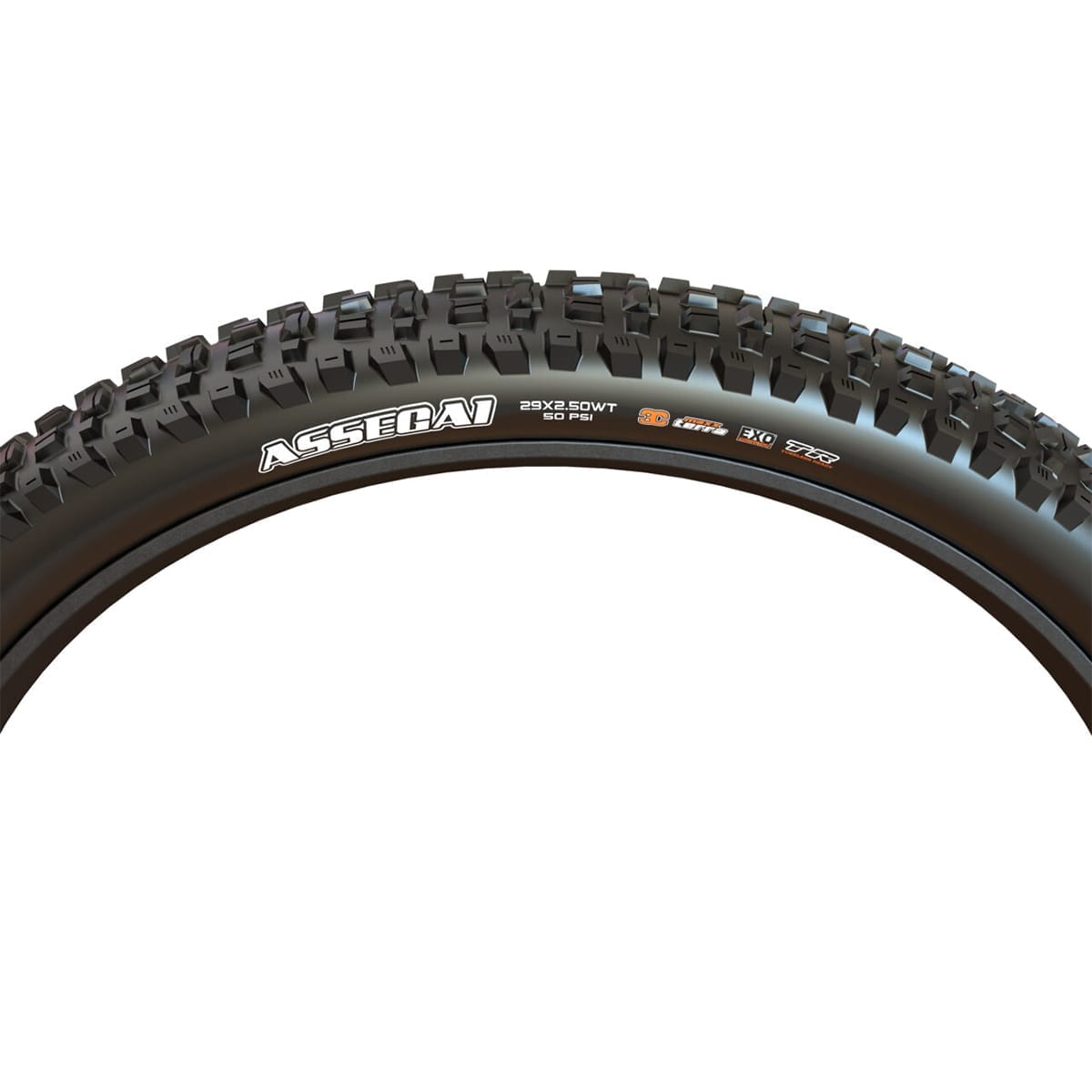 Reifen MAXXIS ASSEGAI 29x2.50 WT BikePark DH Tubeless Ready Starr Schwarz